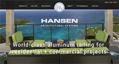 Desktop Screenshot of aluminumrailing.com
